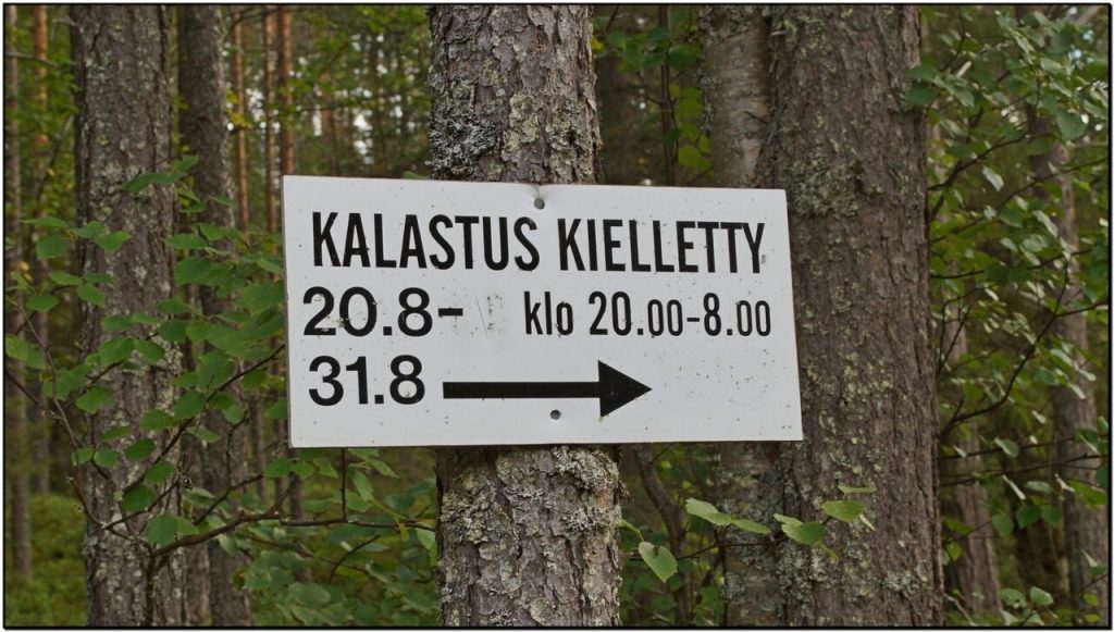 Kalastus kielletty