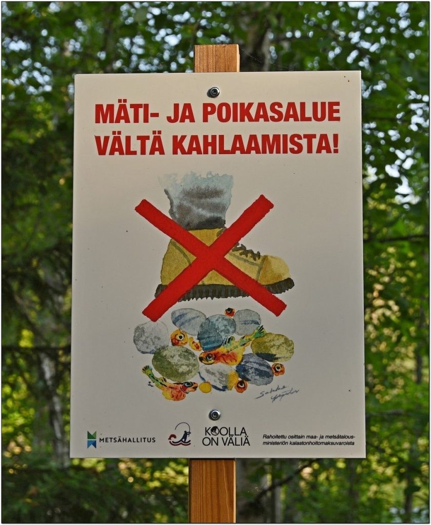 Mäti- ja poikasalue vältä kahlaamista